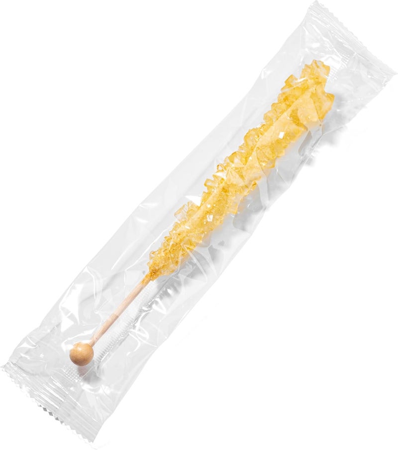 Candy Envy Gold Rock Candy Sticks - 24 Count - Image 3